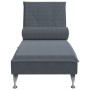 Massage-Divan-Sofa mit dunkelgrauem Samtkissen. von vidaXL, Tagesbetten - Ref: Foro24-379451, Preis: 99,51 €, Rabatt: %