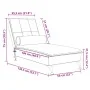 Sofá diván de masaje con cojín de terciopelo gris oscuro by vidaXL, Daybeds - Ref: Foro24-379451, Price: 104,79 €, Discount: %