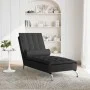 Sofá diván de masaje con cojín de tela negro by vidaXL, Daybeds - Ref: Foro24-379445, Price: 151,66 €, Discount: %
