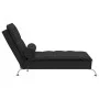Sofá diván de masaje con cojín de tela negro by vidaXL, Daybeds - Ref: Foro24-379445, Price: 151,66 €, Discount: %