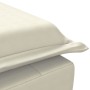 Sofá diván de masaje con cojín de terciopelo crema by vidaXL, Daybeds - Ref: Foro24-379466, Price: 161,83 €, Discount: %