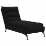 Sofá diván con cojines tela negro by vidaXL, Daybeds - Ref: Foro24-379470, Price: 175,50 €, Discount: %