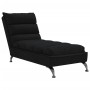 Sofá diván con cojines tela negro by vidaXL, Daybeds - Ref: Foro24-379470, Price: 178,83 €, Discount: %