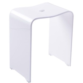 RIDDER Taburete de baño Trendy blanco