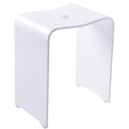 RIDDER Trendy white bathroom stool by RIDDER, Shower seats and benches - Ref: Foro24-429780, Price: 180,04 €, Discount: %
