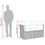Set de sofás de jardín 11 pzas y cojines ratán sintético gris by vidaXL, Garden sets - Ref: Foro24-3266860, Price: 677,16 €, ...