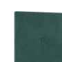 Estructura de cama Verde oscuro 90 x 190 cm Terciopelo
