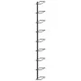 Wall-mounted wine rack for 9 bottles, black iron by vidaXL, Wine racks - Ref: Foro24-289561, Price: 44,55 €, Discount: %