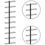 Wall-mounted wine rack for 9 bottles, black iron by vidaXL, Wine racks - Ref: Foro24-289561, Price: 44,55 €, Discount: %