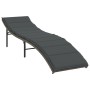 Liegestühle mit Kissen, 2 Stück, aus grauem synthetischem Rattan. von vidaXL, Liegen - Ref: Foro24-3277303, Preis: 194,70 €, ...