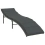 Tumbonas con cojines 2 unidades ratán sintético gris de vidaXL, Tumbonas - Ref: Foro24-3277303, Precio: 218,97 €, Descuento: %
