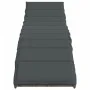 Tumbonas con cojines 2 unidades ratán sintético gris de vidaXL, Tumbonas - Ref: Foro24-3277303, Precio: 218,97 €, Descuento: %