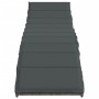 Tumbonas con cojines 2 unidades ratán sintético gris by vidaXL, Loungers - Ref: Foro24-3277303, Price: 194,70 €, Discount: %