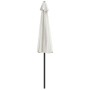 Semicircular balcony parasol with aluminum sand stick 270x144cm by vidaXL, Umbrellas - Ref: Foro24-44587, Price: 67,82 €, Dis...