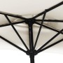 Semicircular balcony parasol with aluminum sand stick 300x155cm by vidaXL, Umbrellas - Ref: Foro24-44591, Price: 63,44 €, Dis...