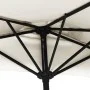 Sombrilla de balcón semicircular palo aluminio arena 300x155cm de vidaXL, Sombrillas - Ref: Foro24-44591, Precio: 51,29 €, De...