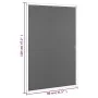 Moskitonetz für Fenster weiß 80x120 cm von vidaXL, Moskitonetze für Fenster - Ref: Foro24-153830, Preis: 32,26 €, Rabatt: %