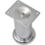 4 Round Sofa Legs 120 mm (Chrome Color) by vidaXL, Chair and sofa supports - Ref: Foro24-242158, Price: 14,59 €, Discount: %