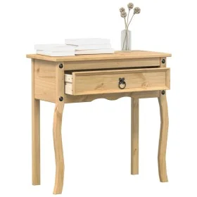 Corona console table solid pine wood 73x35x73 cm by vidaXL, Side tables - Ref: Foro24-4002776, Price: 65,41 €, Discount: %