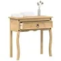 Corona console table solid pine wood 73x35x73 cm by vidaXL, Side tables - Ref: Foro24-4002776, Price: 65,41 €, Discount: %