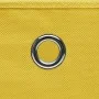 Storage boxes with lids 10 pcs yellow fabric 32x32x32 cm by vidaXL, Storage baskets - Ref: Foro24-288368, Price: 64,06 €, Dis...