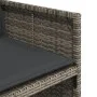 5-piece garden dining set with gray synthetic rattan cushions by vidaXL, Garden sets - Ref: Foro24-3277669, Price: 395,80 €, ...