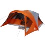 Family tent 6 people waterproof gray orange by vidaXL, tents - Ref: Foro24-94639, Price: 171,65 €, Discount: %