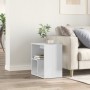 Weißer Beistelltisch aus Sperrholz, 50x30x50 cm von vidaXL, Seitentische - Ref: Foro24-840555, Preis: 33,05 €, Rabatt: %