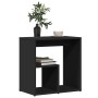 Black plywood side table 50x30x50 cm by vidaXL, Side tables - Ref: Foro24-840557, Price: 35,62 €, Discount: %