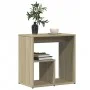 Side table 2 pcs engineered wood Sonoma oak 50x30x50 cm by vidaXL, Side tables - Ref: Foro24-840560, Price: 48,98 €, Discount: %