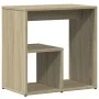 Side table 2 pcs engineered wood Sonoma oak 50x30x50 cm by vidaXL, Side tables - Ref: Foro24-840560, Price: 48,98 €, Discount: %