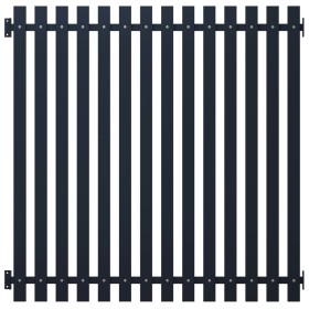 Panel de valla acero recubrimiento polvo antracita 170,5x170 cm de vidaXL, Paneles de vallas - Ref: Foro24-146479, Precio: 21...
