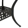 Mesa de jardín aluminio fundido color bronce 80x80x75 cm de vidaXL, Mesas de jardín - Ref: Foro24-4002811, Precio: 180,41 €, ...