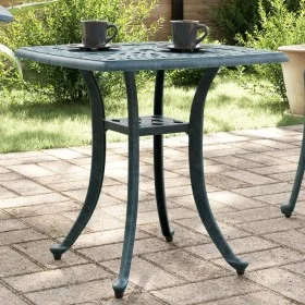 Grüner Gartentisch aus Aluminiumguss, 53 x 53 x 53 cm von vidaXL, Gartentische - Ref: Foro24-4002818, Preis: 77,84 €, Rabatt: %