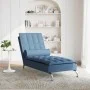Massage Divan Sofa with Blue Fabric Cushion by vidaXL, Daybeds - Ref: Foro24-379449, Price: 156,59 €, Discount: %