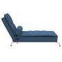 Massage Divan Sofa with Blue Fabric Cushion by vidaXL, Daybeds - Ref: Foro24-379449, Price: 159,55 €, Discount: %