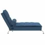 Massage Divan Sofa with Blue Fabric Cushion by vidaXL, Daybeds - Ref: Foro24-379449, Price: 156,59 €, Discount: %