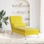 Massage Divan Sofa with Yellow Velvet Cushion by vidaXL, Daybeds - Ref: Foro24-379456, Price: 112,53 €, Discount: %