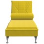 Massage Divan Sofa with Yellow Velvet Cushion by vidaXL, Daybeds - Ref: Foro24-379456, Price: 107,30 €, Discount: %