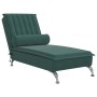 Massage Divan Sofa with Dark Gray Velvet Cushion by vidaXL, Daybeds - Ref: Foro24-379461, Price: 135,13 €, Discount: %