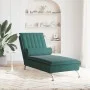 Sofá diván de masaje con cojín de terciopelo gris oscuro de vidaXL, Divanes - Ref: Foro24-379461, Precio: 163,06 €, Descuento: %