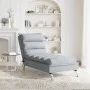 Massage divan sofa with light gray fabric cushions by vidaXL, Daybeds - Ref: Foro24-379475, Price: 169,93 €, Discount: %