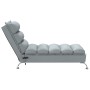 Massage divan sofa with light gray fabric cushions by vidaXL, Daybeds - Ref: Foro24-379475, Price: 172,59 €, Discount: %