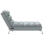 Massage divan sofa with light gray fabric cushions by vidaXL, Daybeds - Ref: Foro24-379475, Price: 169,93 €, Discount: %