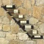 Wall-mounted wine rack for 7 black metal bottles by vidaXL, Wine racks - Ref: Foro24-289564, Price: 33,66 €, Discount: %
