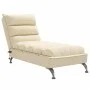 Massage divan sofa with cream fabric cushions by vidaXL, Daybeds - Ref: Foro24-379480, Price: 167,72 €, Discount: %