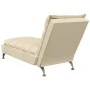 Massage divan sofa with cream fabric cushions by vidaXL, Daybeds - Ref: Foro24-379480, Price: 167,72 €, Discount: %
