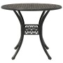 Bronze cast aluminum garden table Ø90x75 cm by vidaXL, Garden tables - Ref: Foro24-4002807, Price: 220,69 €, Discount: %