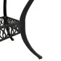 Bronze cast aluminum garden table Ø90x75 cm by vidaXL, Garden tables - Ref: Foro24-4002807, Price: 189,32 €, Discount: %