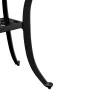 Schwarzer Gartentisch aus Aluminiumguss Ø48x53 cm von vidaXL, Gartentische - Ref: Foro24-4002824, Preis: 73,34 €, Rabatt: %